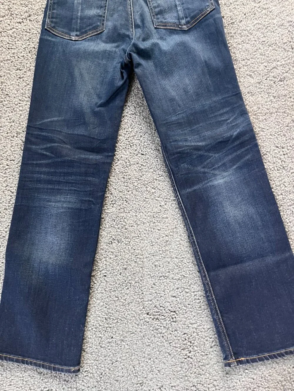 RAG & BONE MINA HIGH-RISE ANKLE CIGARETTE MEDIUM WASH BLUE JEANS - EUC  25